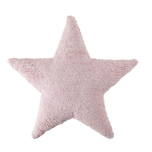 pink star pillow