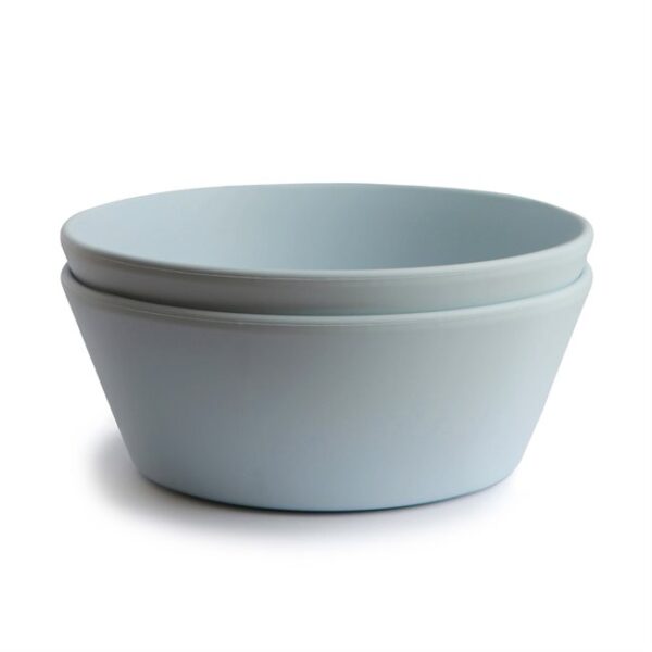 mushie blue bowl