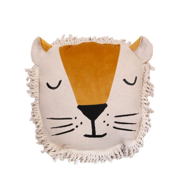 poduszka lew nobodinoz lion cushion nobodinoz