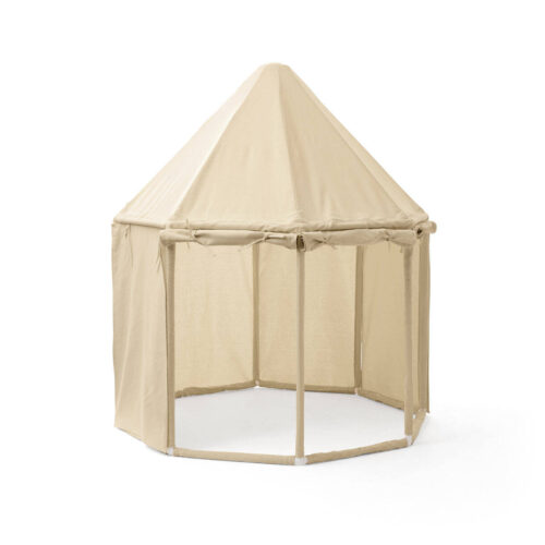 duży namiot domek namiot pawilon beżowy
