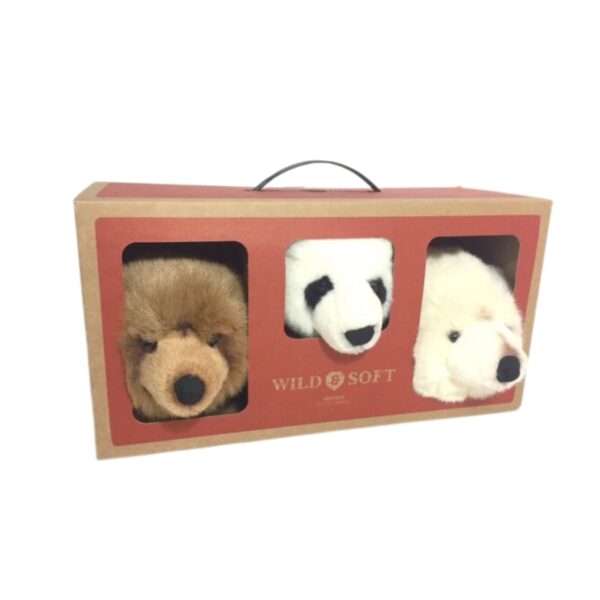 trophy for sikane teddy bears, 3 pieces