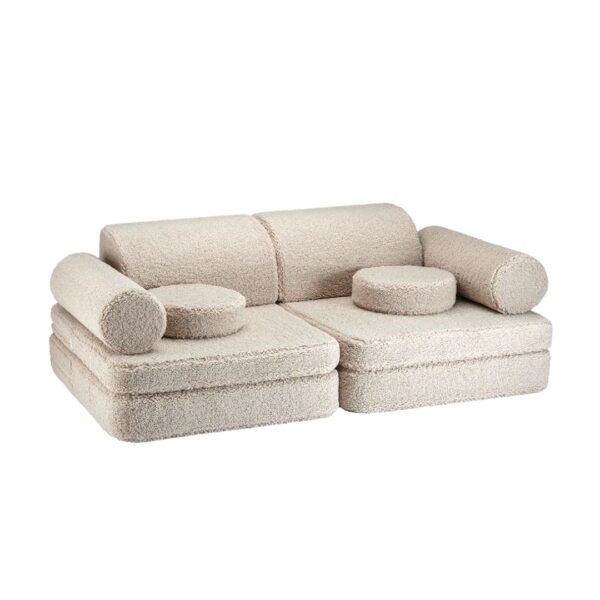 boucle sofa bed for children